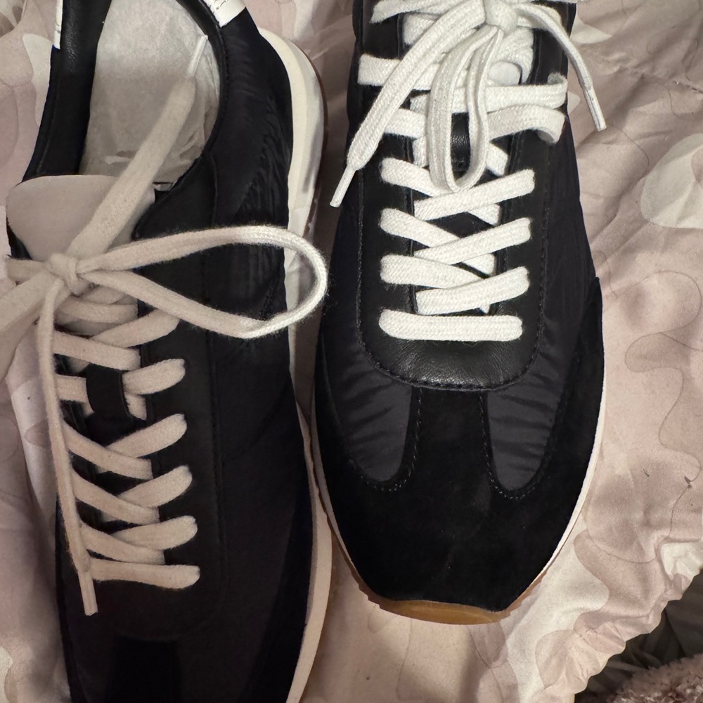 Black and White Sneakers